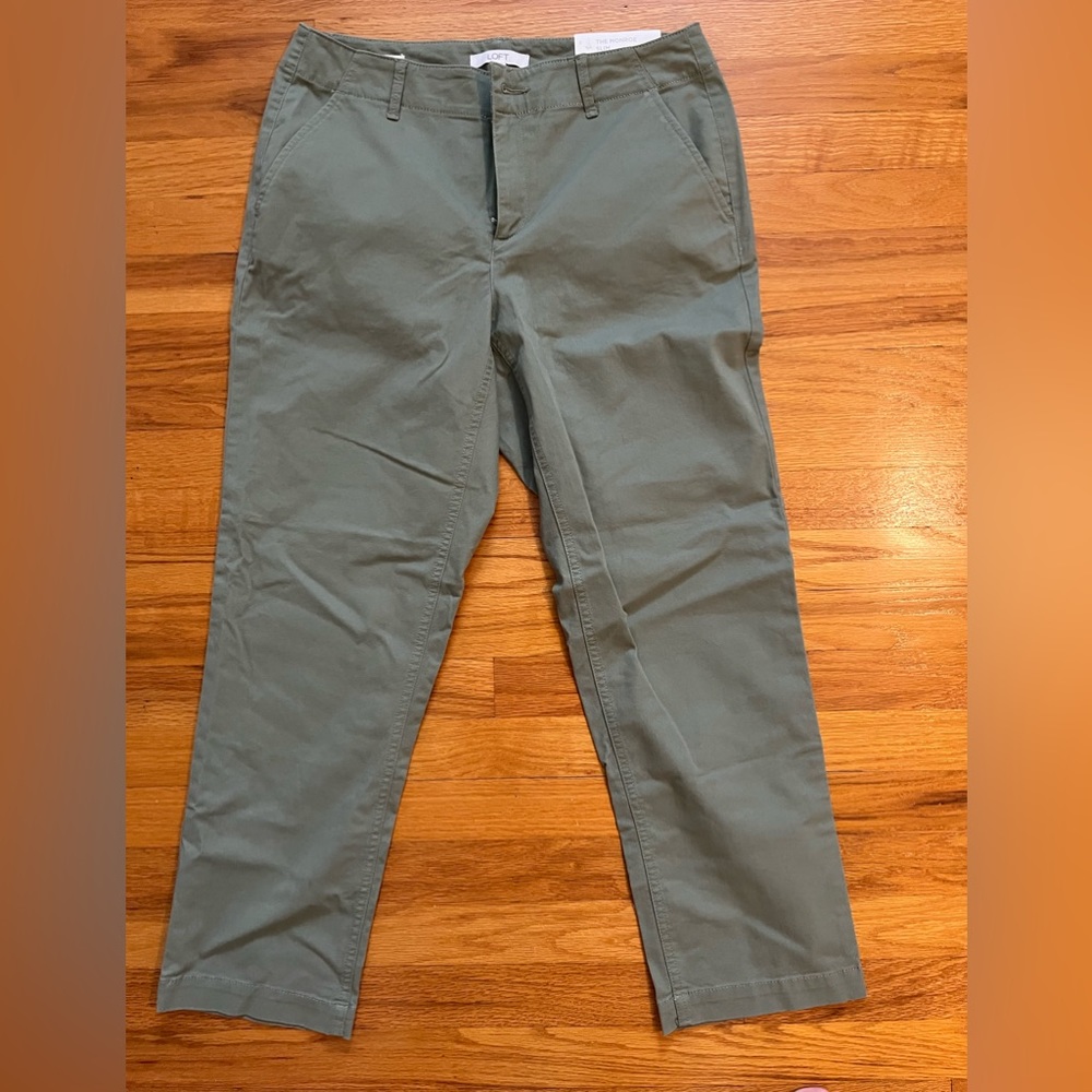 NWT Loft “the Monroe slim” trouser pant.